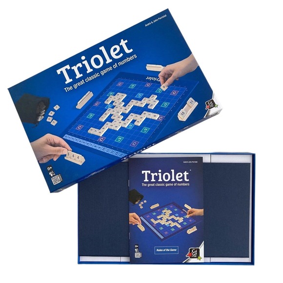 New TRIOLET Game Number Tile Counting Board Game Ages 8+ “Tree-o-LAY” by Gigamic - Picture 4 of 8